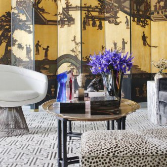 Интериорна стена в китайски стил