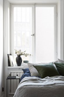 Интериорна преграда в спалнята