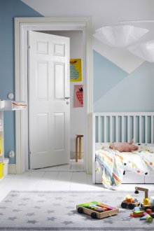 Layout children's blue