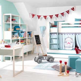 Children's layout for a boy