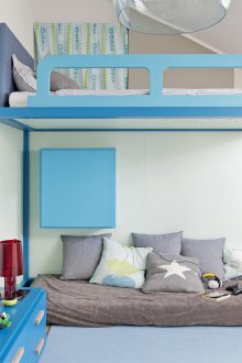 The layout of the nursery in the attic