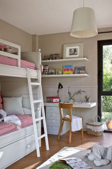 Children's layout with decoration