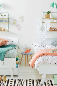 Layout for children in pastel colors