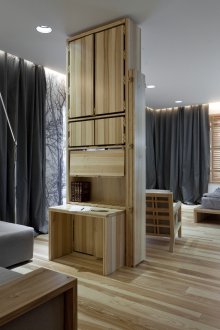 Two-room odnushka in a modern style