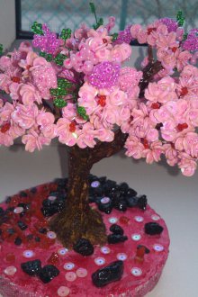 Hadiah untuk 8 Mac buat-diri-sendiri bunga berbunga