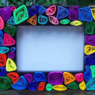 Hadiah untuk 8 Mac bingkai foto DIY