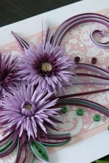 Hadiah DIY untuk 8 Mac menggunakan teknik quilling
