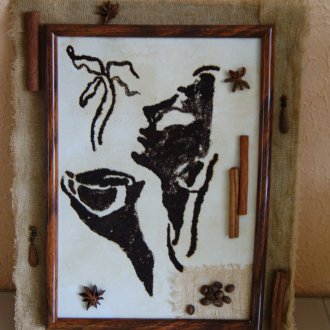 Hadiah untuk 8 Mac buat-it-yourself mural