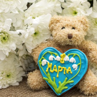 Hadiah DIY untuk kue 8 Mac