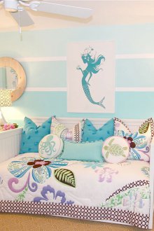 Морски стил с русалка