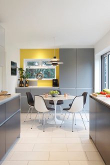 Дизайн кухня хол 20 кв.м