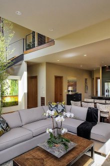 Дизайн кухненски хол в частна къща