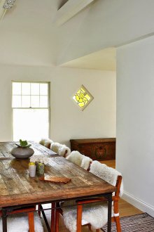 Дизайн на кухня за хол с картина