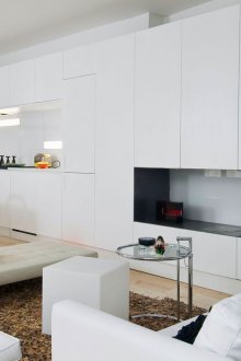 Дизайн на дневна модулна кухня