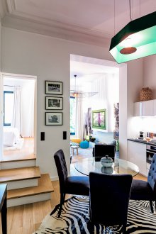 Дизайн на всекидневна кухня с портал