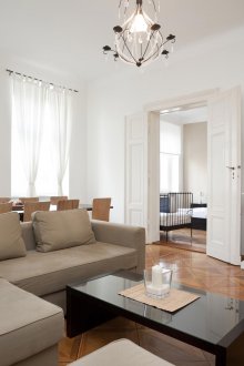 Модерен дизайн на кухня за всекидневна