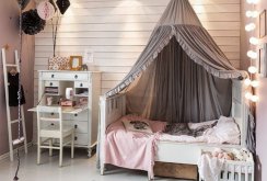 Decor for children with a canopy