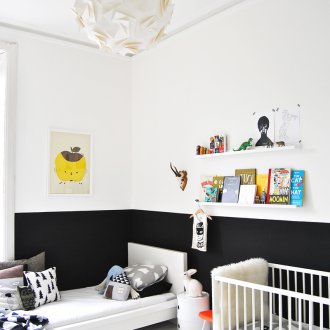 Dekor für Kinder schwarz