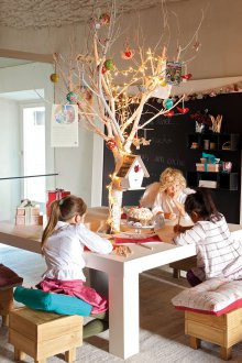 Dekor von einem Kinderbaum