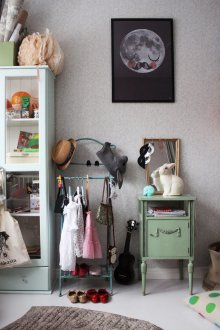 Eklektisches Kinderzimmerdekor