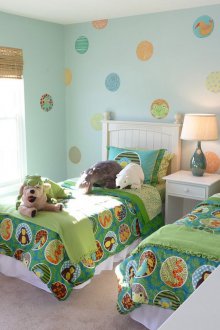 Kinderzimmerdekor im französischen Stil