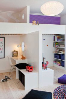 Dekoration der Trennwand des Kinderzimmers