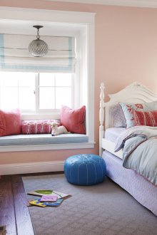 Rosa Kinderzimmerdekor