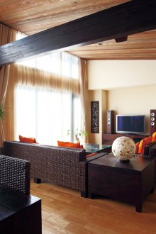 Zoning-Ideen im Ethno-Stil