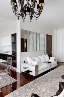 Zoning Ideen in einem neoklassizistischen Interieur