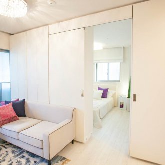 Wohnzimmer Schlafzimmer Zoning Ideen