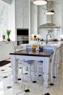 Плочки на пода в кухнята