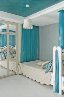 Kinder für zwei Kinder türkis