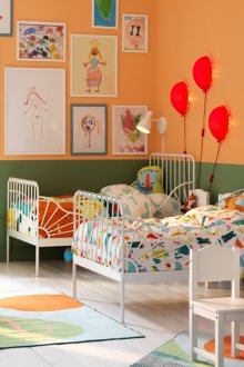 Kindergarten für zwei Kinder Design