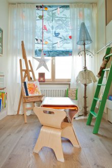 Kindergarten für zwei Kinder im Vorschulalter