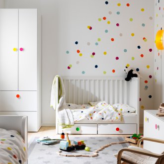 Kindergarten Interieur für zwei Kinder