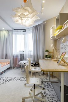 Schöner Kindergarten für zwei Kinder