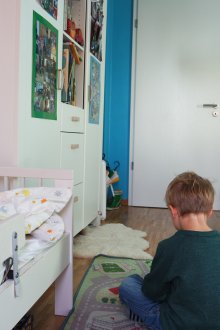 Kindergarten für zwei Kinderjungen