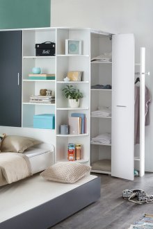 Kindergarten für zwei Kinder mit Klappbett