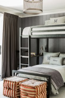 Grau für zwei Kinder