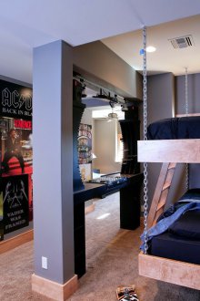 Kindergarten für zwei Kinder im modernen Stil