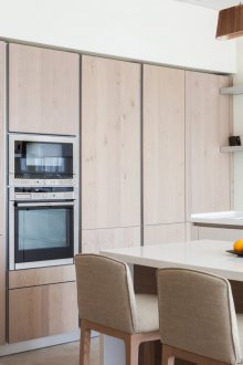 Dapur gaya Jepun di apartmen studio