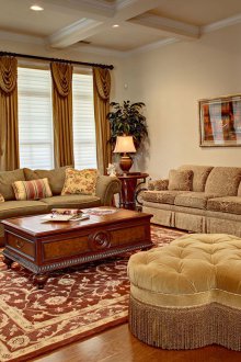 Pangsapuri satu bilik dalam gaya klasik