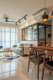 Gaya bilik apartmen satu bilik