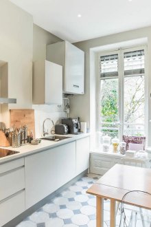 Gaya dapur pangsapuri satu bilik