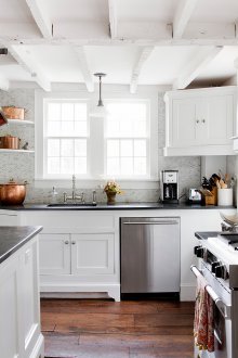 Pembangunan semula dapur gaya Provence