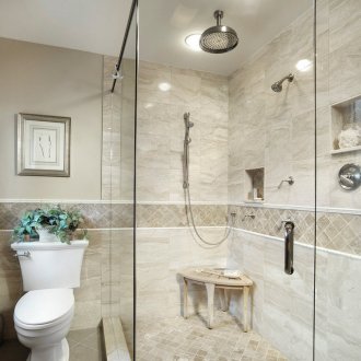 Mandi kaca segi empat tepat