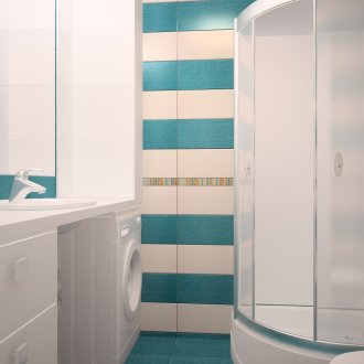 Bilik mandi di bilik mandi kecil