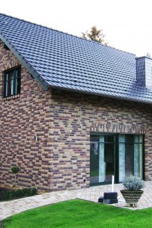 Многоцветна тухла за облицовка на къщата