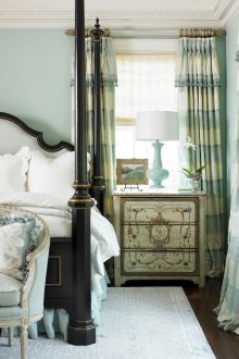 Класически завеси за спалня