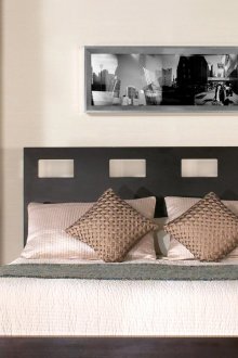 Снимка в рамка под стъкло със снимка на града